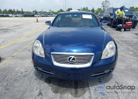 2006 Lexus Sc 430 z USA, uszkodzony, nr VIN JTHFN48Y569001385